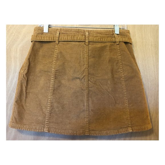 American Eagle Corduroy High Rise A-Line Mini Skirt - Picture 3 of 6